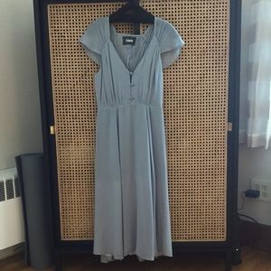 Reformation Baby Blue Viscose Dress - size 4